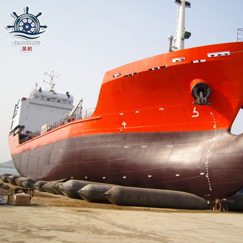 船用防撞设备上下水气囊 港口拉船重物搬运移动助浮气囊青岛厂家