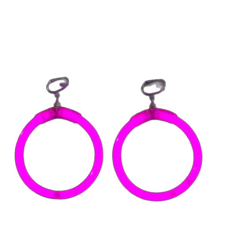 Desechables fluorescente palo pendientes luminosos de juguete puestos ventas noche mercado parada concierto actividad joyería