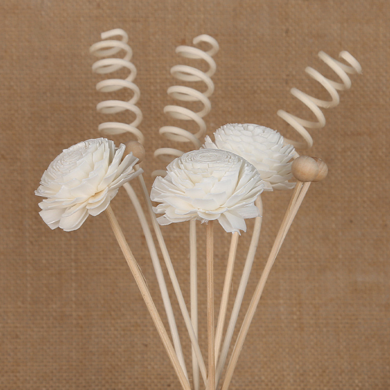 Rattan Aroma Stick suit, Rattan Reed Aroma Diffuser and Flower Replacement Rattan Stick for Home