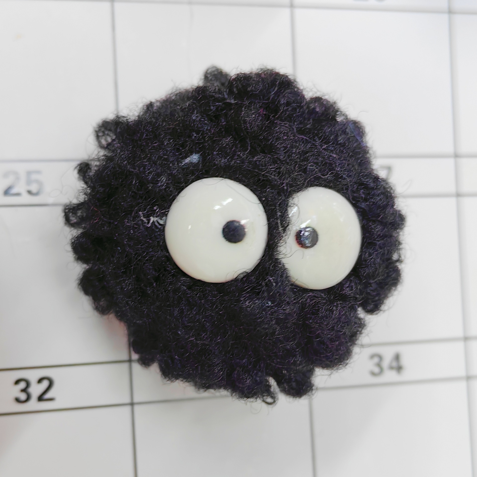 블랙 * 모피 볼 눈