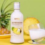 定制加工菠萝椰奶配制酒 低度果味奶酒oem代工 配制酒贴牌生产