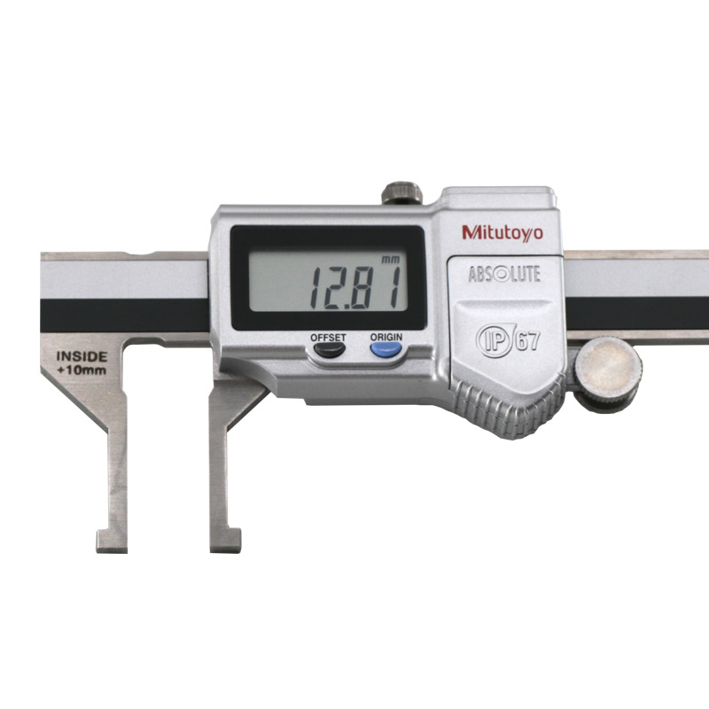 日本三丰内沟槽卡尺数显573-645 测量-10.1mm内径160内沟槽卡尺