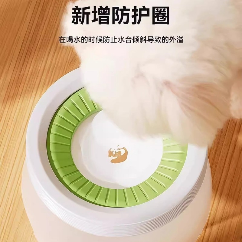 狗碗不湿嘴悬浮水碗狗狗喝水器漂浮水盆小狗宠物比熊饮水器饮水机|undefined