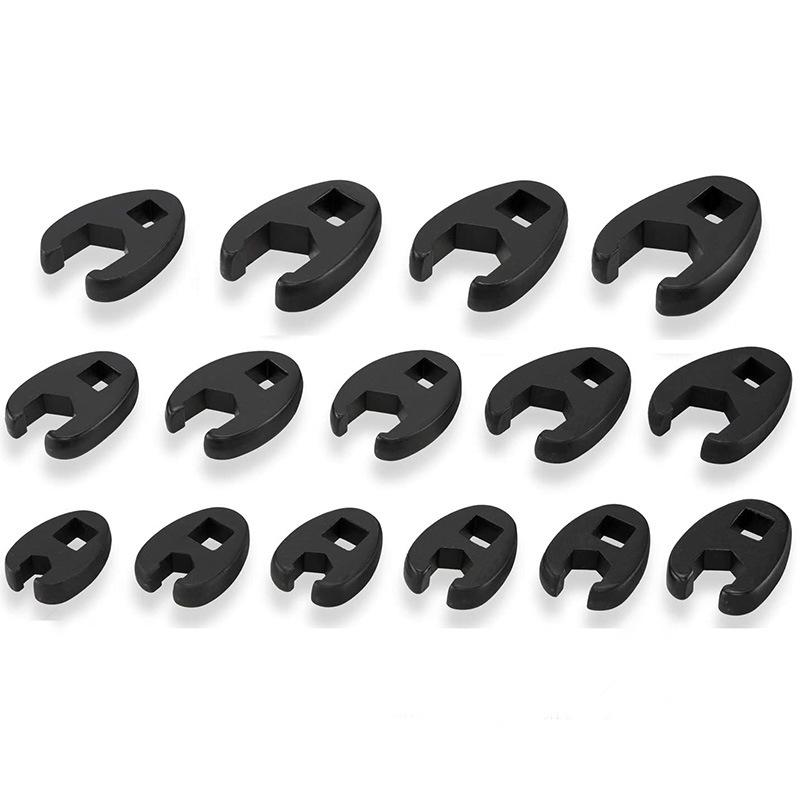 Multi-function oil pipe wrench torque wrench open-end wrench U-joint 8-24mm open joint