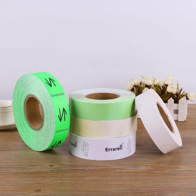 服装饰品吊牌定 制 250克空白卷装打印纸圆角卷筒铜版纸吊牌