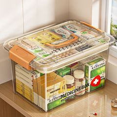 薬箱、家庭用大容量薬収納ボックス、家庭用分類救急薬箱、ポータブル多層医療ボックス