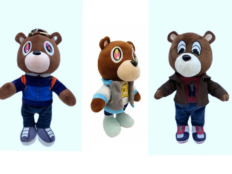 国境を越えた新製品Kanye teddy bear侃爷とテディベアのぬいぐるみ|undefined