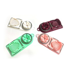 Stainless steel multi-function egg cutter two-in-one egg cutter household cutter preserved egg splitter slicer