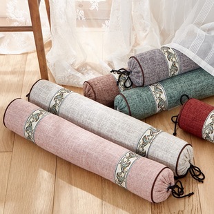 3YK Buckwheat Cassia Seed Cervical Vertebra Pillow Round Pillow to Protect Cervical Vertebra Sleeping Cylindrical Aids Sleep Candy Pillow Feixiu Weiyan