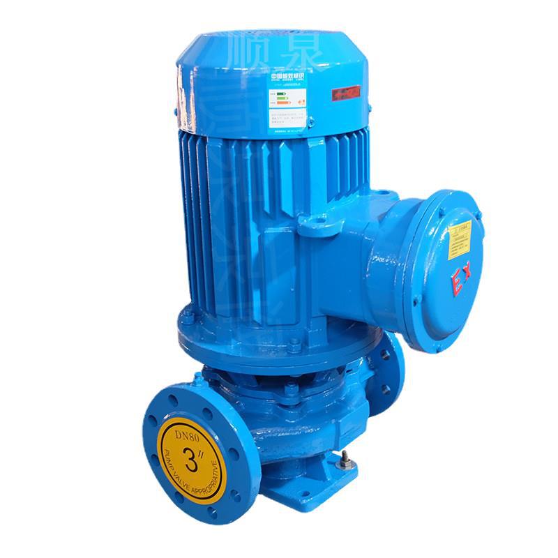 ISG vertical pipe pump agriculture, water -giving water ISW horizontal large -flow industrial cycle supercharged spray centrifugal pump Kaiquan 5