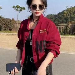 时尚休闲短外套女士2025春季新款小个子气质炸街宽松百搭夹克上衣