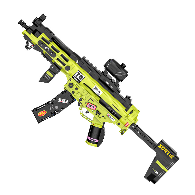 벽돌 또한 빌딩 블록 작은 입자 2170-2171 치킨 총 조립 모델 장식품 교육 장난감 도매 국경