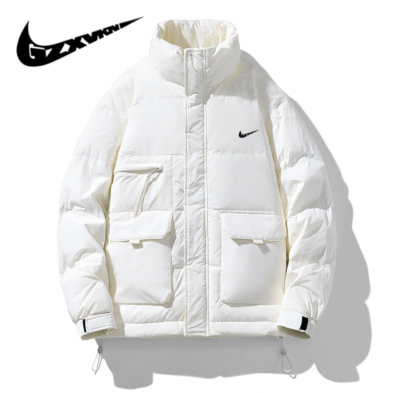 Men's 2025 Winter White Duck down Jacket Men's Youth Solid Color Sports Casual Couple Student Jacket Women Men's 2025 Winter White Duck down Jacket Men's Youth Solid Color Sports Casual Couple Student Jacket Women