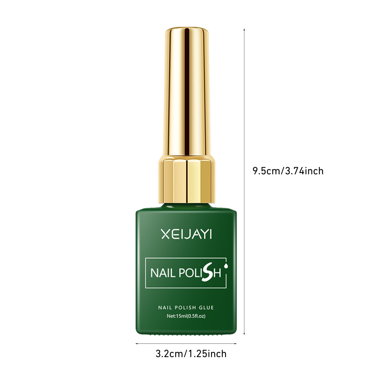 2026 nuevo temperamento blanco verde hierba verde aguacate verde puro pegamento de vinilo especial para la tienda de uñas