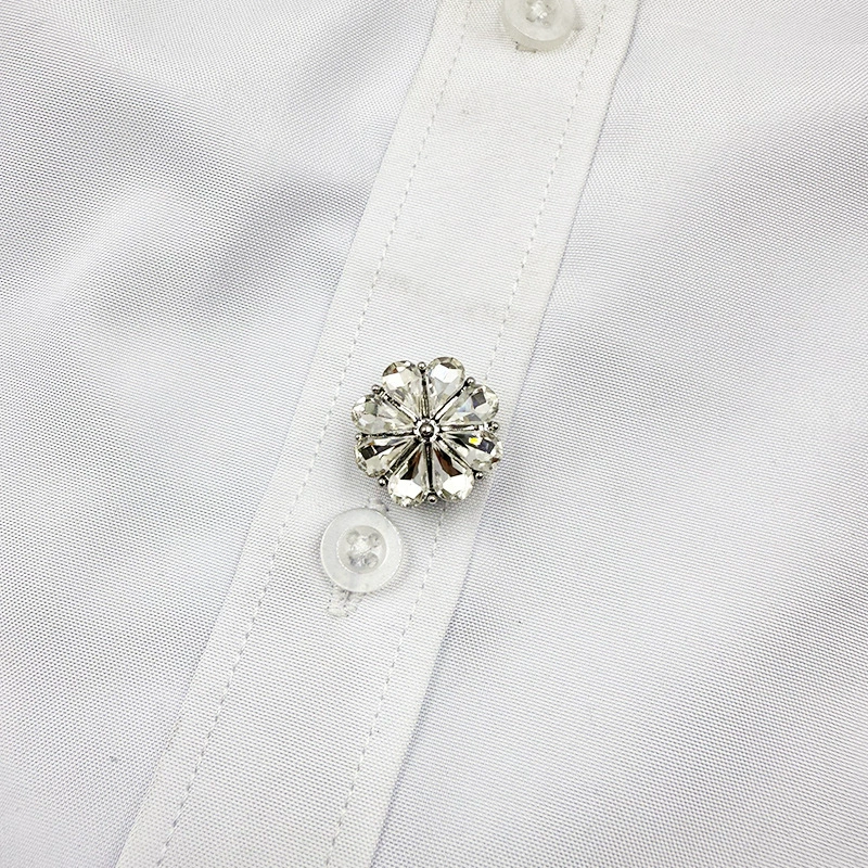 RhineStone Button COVER manufacturer Cross -border shirt sleeve buckle clothing jewelry diamond jewelry buttons