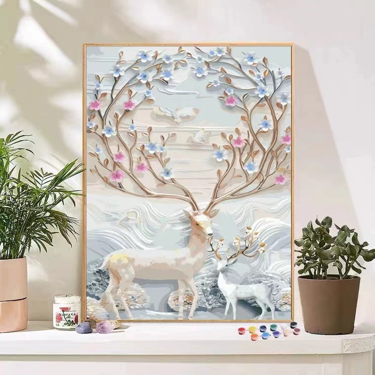 Esponja bebé Naruto digital al por mayor pintura al óleo DIY color relleno hecho a mano de dibujos animados papelería tienda puesto una generación