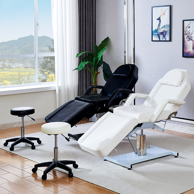 Cama de belleza, cama de belleza plegable especial para salón de belleza, cama de inyección de tatuaje multifuncional, cama de tatuaje de belleza de elevación hidráulica