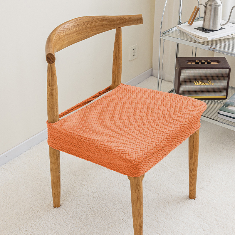 Funda de silla jacquard gruesa a prueba de polvo para todas las estaciones, funda de silla elástica doméstica antideslizante dividida, funda de silla de cuerno al por mayor