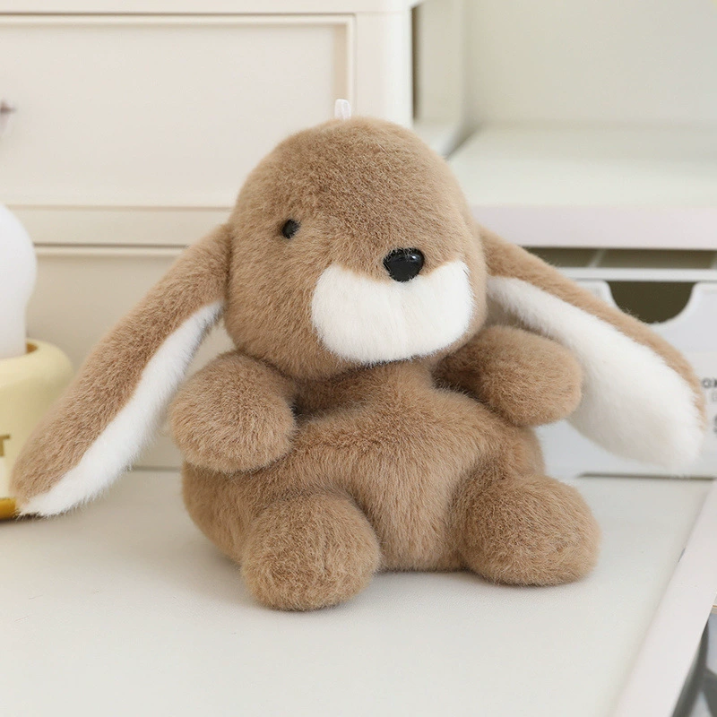 Plush Rag Doll 13 cm Soft Animal Plushie, Multiple Designs (Rabbit, Otter, Elephant) 0.09 kg