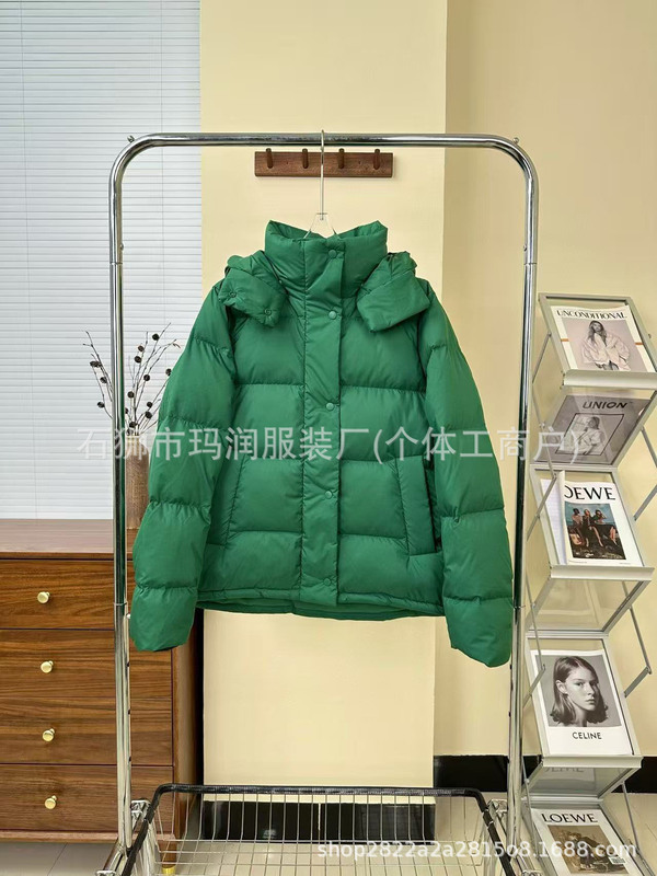 lulu平替五格经典puff泡芙女士修身性价比高版本保暖连帽羽绒服|undefined