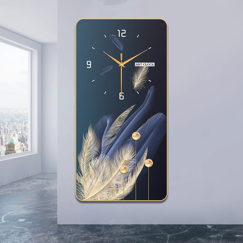 [40*80] Study, living room, entrance, vertical decorative painting, sofa background wall, dining room, bedroom, hanging painting, wall clock