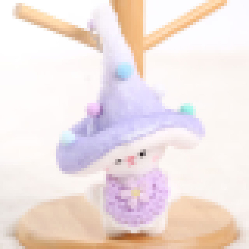 かわいいキノコエルフペンダントクリエイティブ漫画人形ぬいぐるみキーホルダー人形ペンダントガールギフト|undefined
