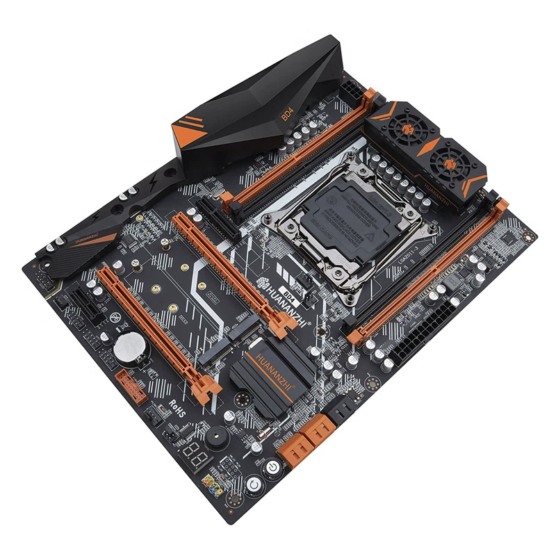 Китайская золотая пластина X99-BD3/BD4 комплект материнской платы CPU новая платформа 2011-3 иглы E5 2678V3