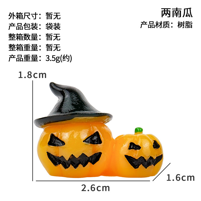 Adorno Decorativo de Halloween de Resina para Escritorio y Acuario image 26