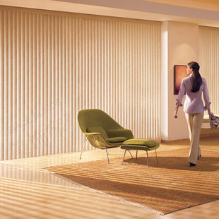 Vertical Blinds, Vertical Blinds, Office Study, Balcony Floor-To-Ceiling Windows, Blackout Partition Door Curtains, Left and Right Pull Vertical Blinds