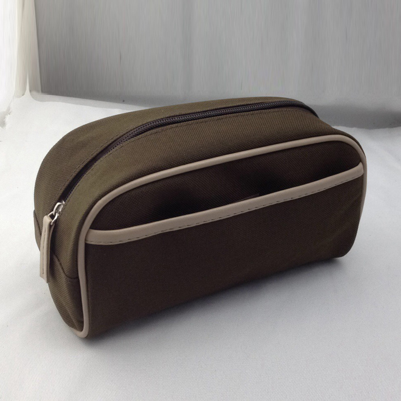 批发定 制logo牛津布化妆品布袋 大容量防水男士洗漱包旅行收纳袋