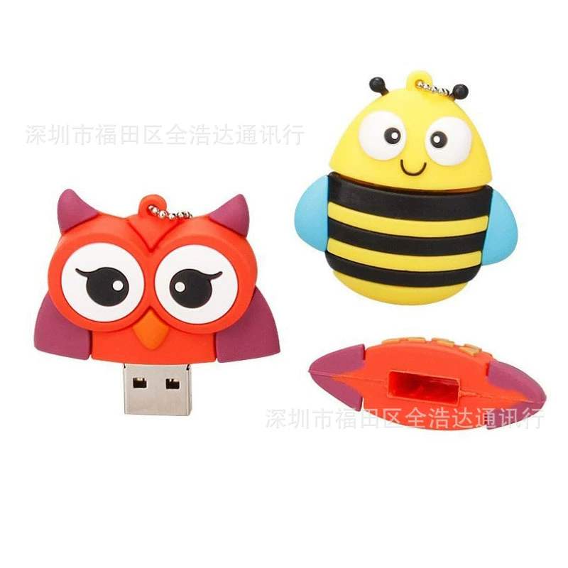 Аниме Птица USB 2.0 & 3.0 Курица 8Г Bee Коробка Катал Кат Файерболг Кот Орел Классная Птица Классная птица Апот
