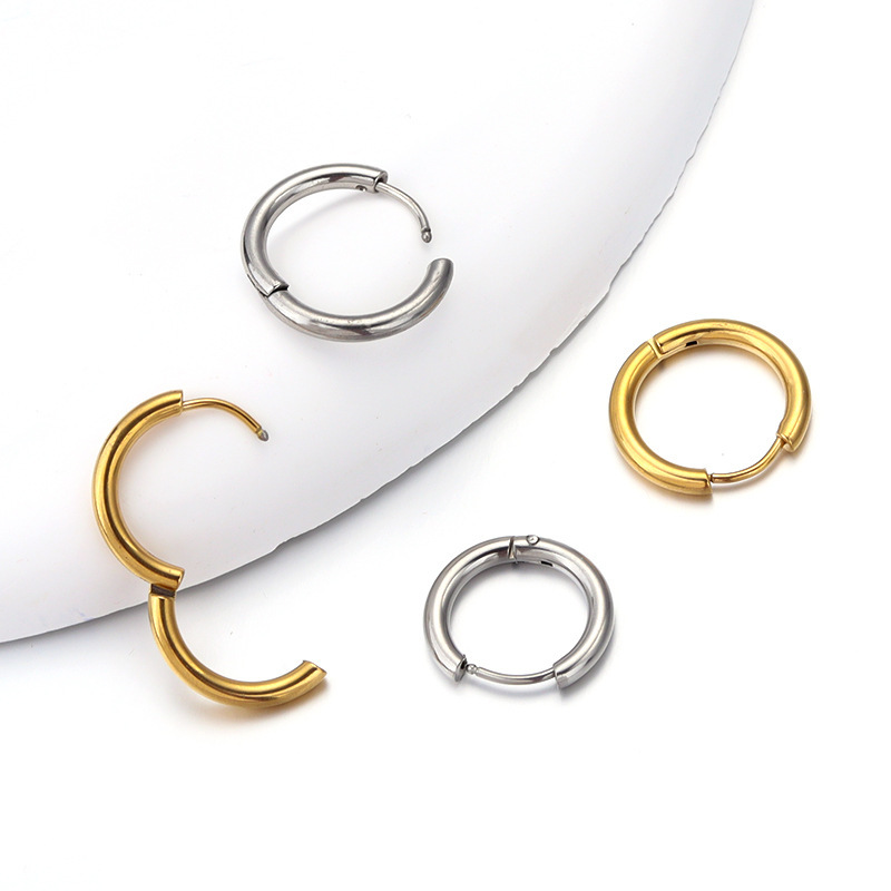 earrings stainless steel for men and women