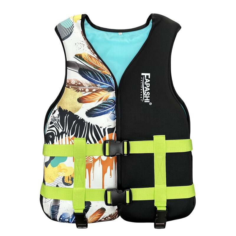 Adult Water Park Life Vest Outdoor Water Flood Prevention Rescue Vest Large Buoyancy Fishing Rafting Life Vest