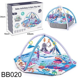 Cross-border export Amazon baby fitness rack multi-functional fence baby crawling mat game blanket newborn toys