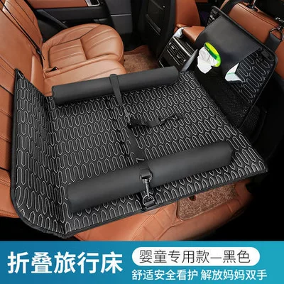 Supplies Rear Sleeping Pad Car – Vehicle-mounted inflatable bed - baby-black