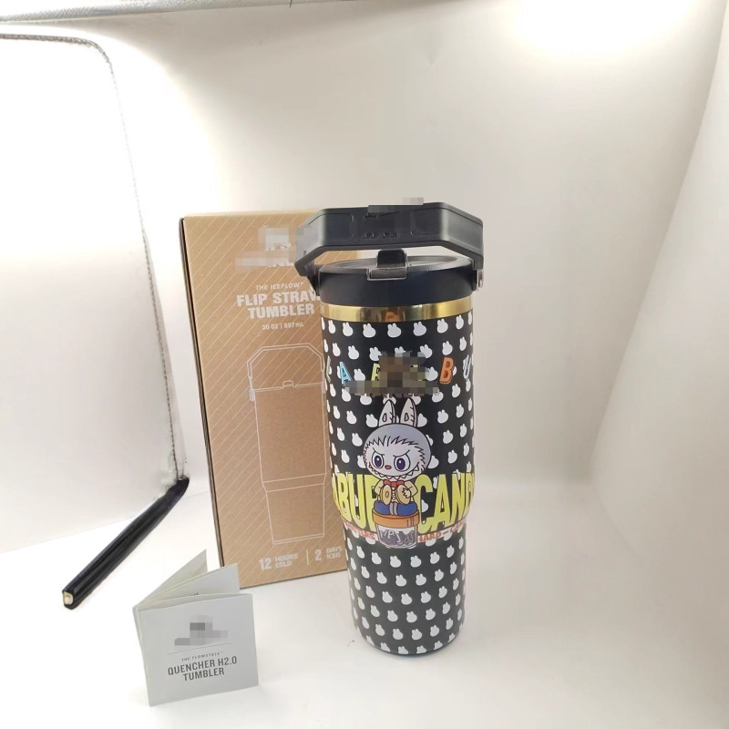 跨境30oz手提冰霸杯创意不锈钢史丹利保温杯高颜值便携车载汽车杯|undefined