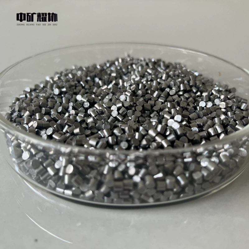 Частицы никеля высокой чистоты, никелевые цилиндры, частицы никелевого испарительного покрытия, металлические частицы никеля размером 3*3 мм могут быть изготовлены по требованию.