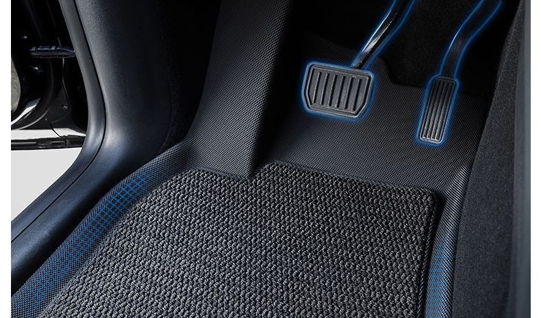 Custom-fit PEY all-new model Mercedes carpet floor mat Tesla car accessories foot mat 3 black