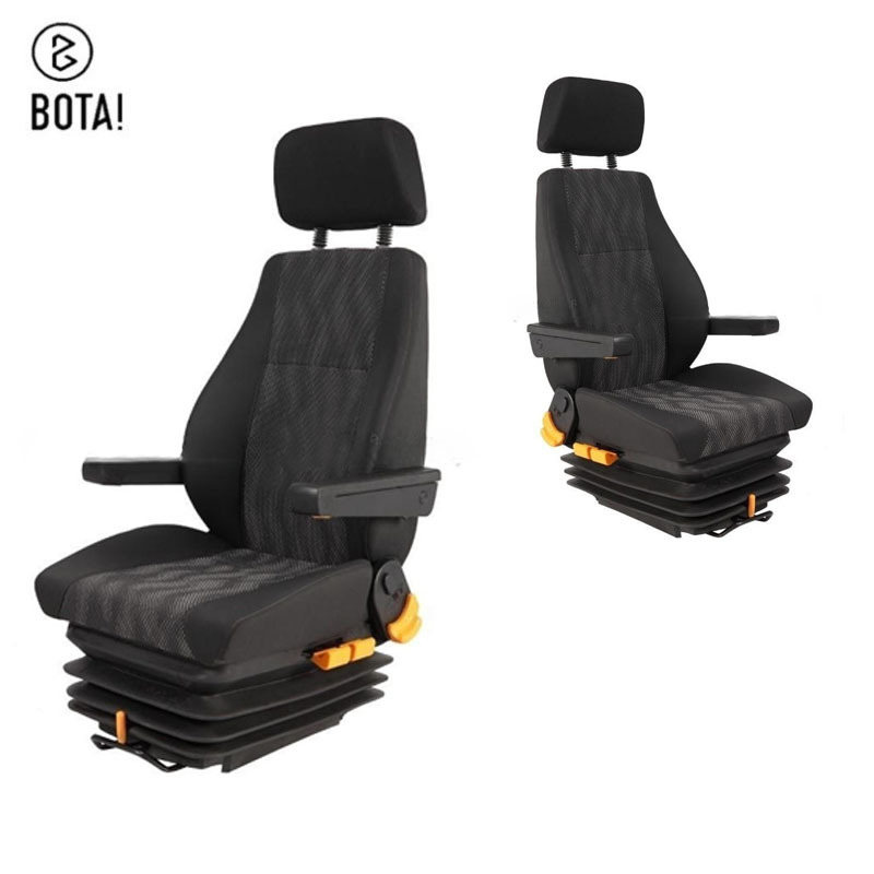 Airbag amortiguación ingeniería asiento del vehículo suspensión neumática asiento del conductor ajustable Shaanxi camión pesado asiento del conductor