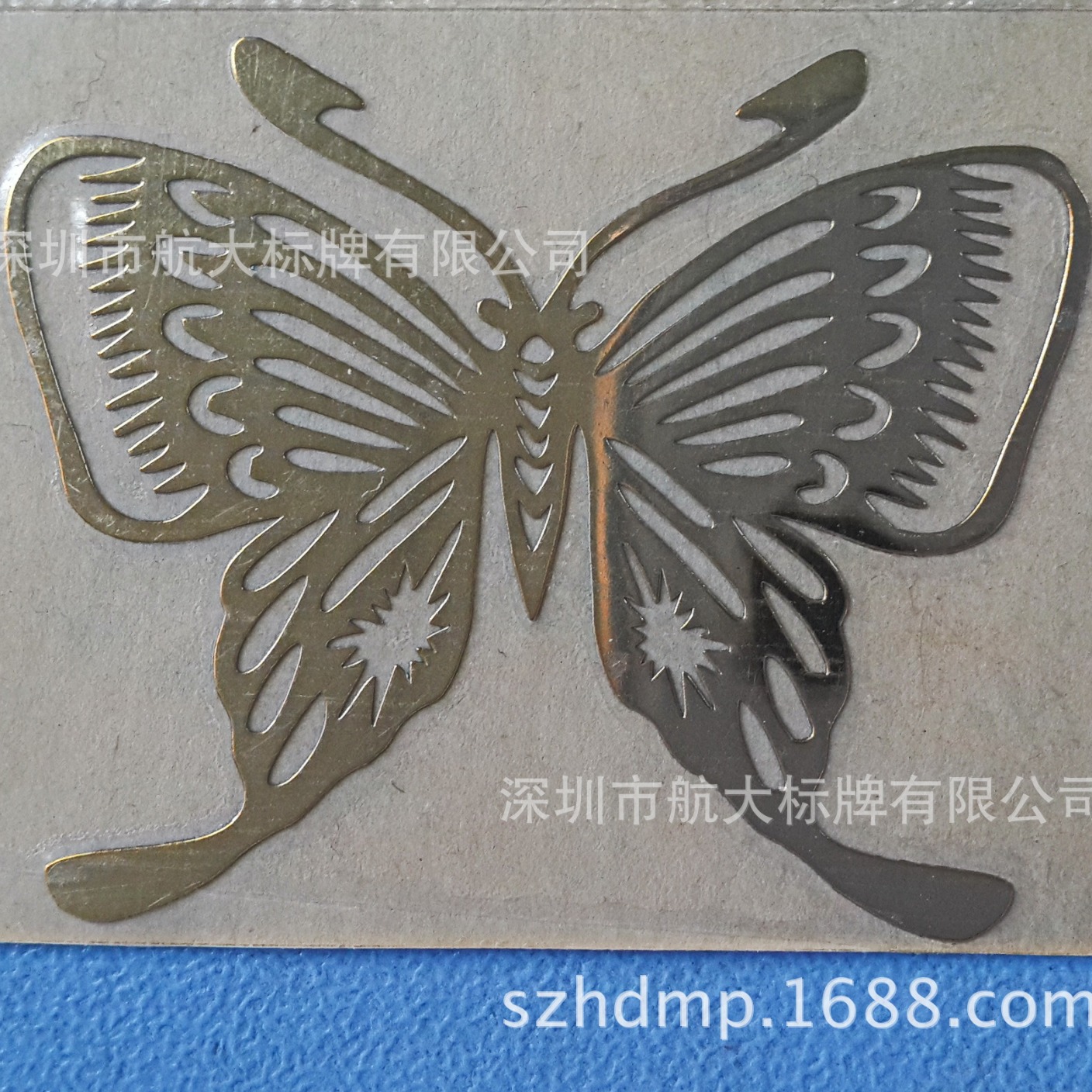 厂家金色银色电镀电铸镍金属超薄分体字标贴标牌铭牌LOGO