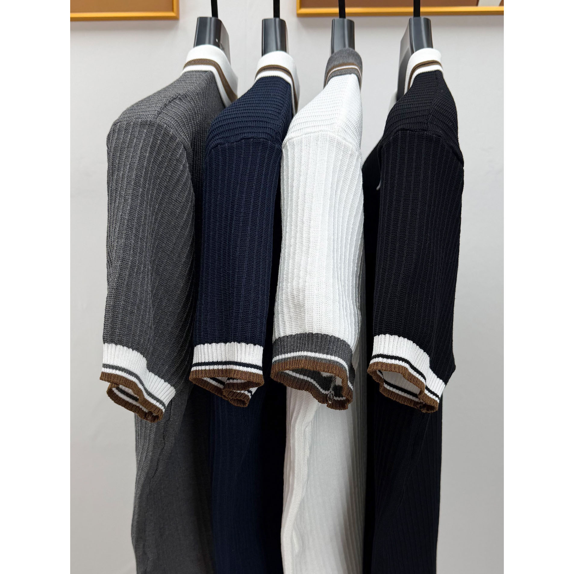 Camisas de polo de manga corta, camisetas de punto, camisetas comerciales de color, comercio exterior transfronterizo al por mayor
