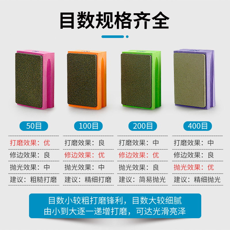 Toque de limpieza a mano, artefacto de recorte de baldosas de cerámica, placa de roca, mármol, herramienta de pulido y pulido de vidrio, pieza de muela abrasiva especial