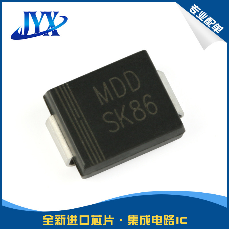 SK86 SMC(DO-214AB) 60V/8A 肖特基二极管整流器电子元器件IC