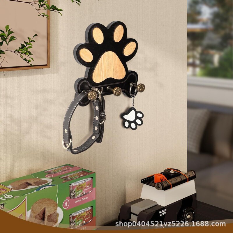 Cross-Border Wooden Dog Leash Hanger, Dog Leash Hook, Entryway Coat Rack, Sunglasses Storage Rack, Storage Shelf Cross-Border Wooden Dog Leash Hanger, Dog Leash Hook, Entryway Coat Rack, Sunglasses Storage Rack, Storage Shelf