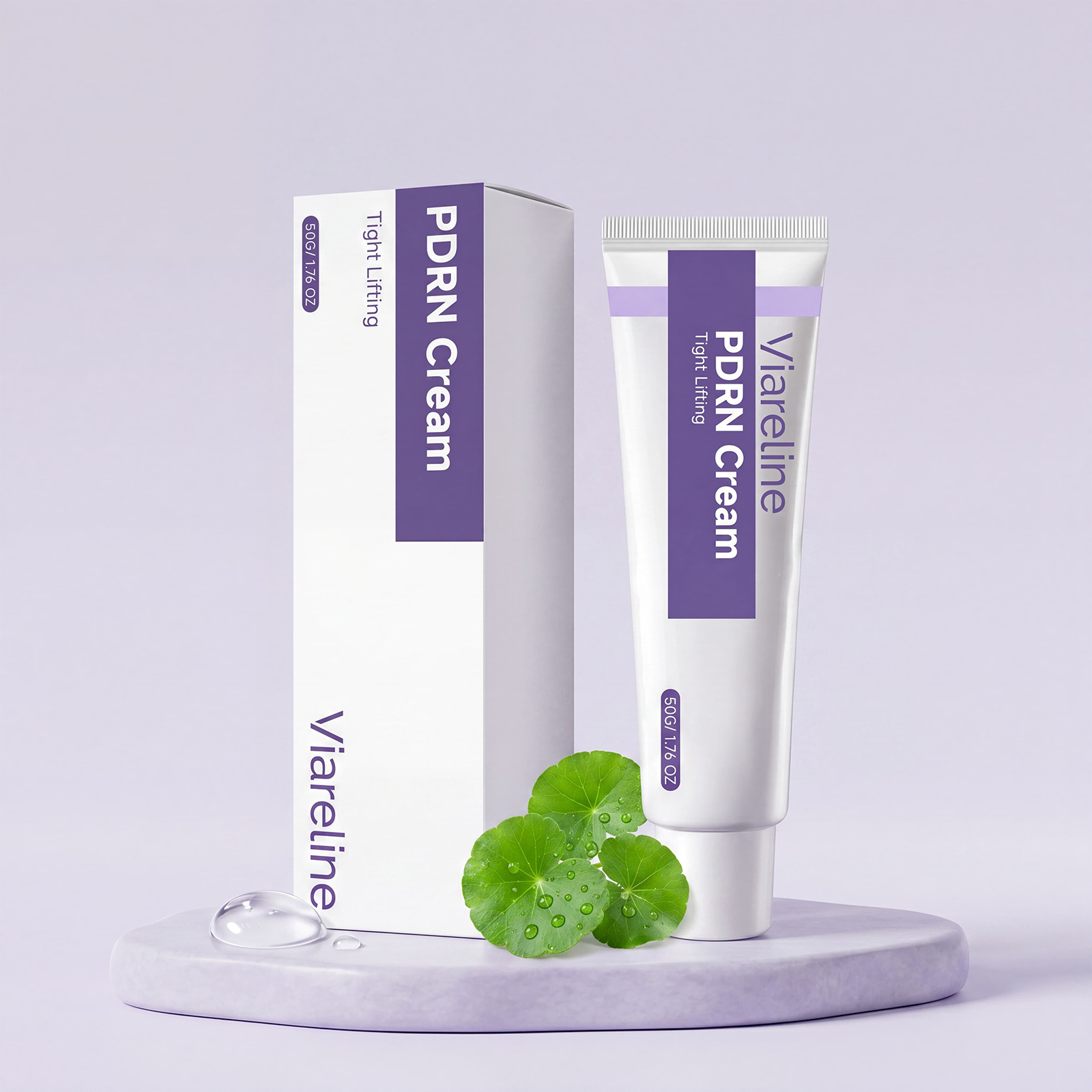 Viareline Facial Care Cream Daily Gentle Moisturizing and Softening Facial Skin Care Cream