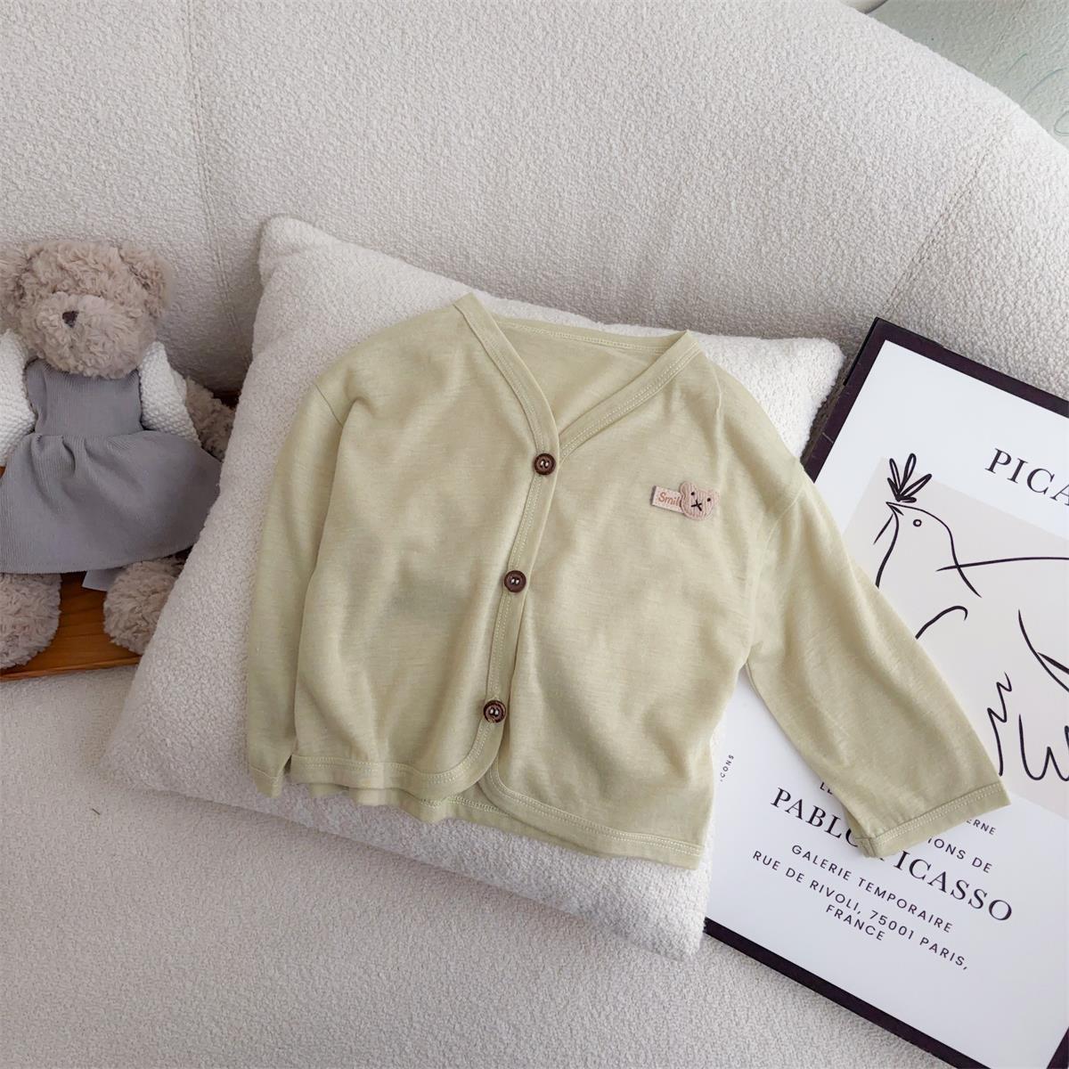 Ropa para niños coreanos 2025 nuevos productos de verano ropa de piel para niños ropa de protección solar para bebés y niños