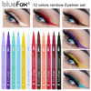 Set, eye pencil, lip pencil full body, waterproof quick dry drawing pens, 12 pieces, wholesale