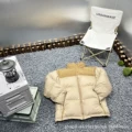 1996 down jacket with wheat-colored paneling
