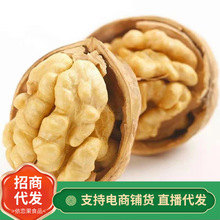 阿克苏185纸皮核桃批发500g 新疆特产手剥核桃坚果零食薄皮生核桃