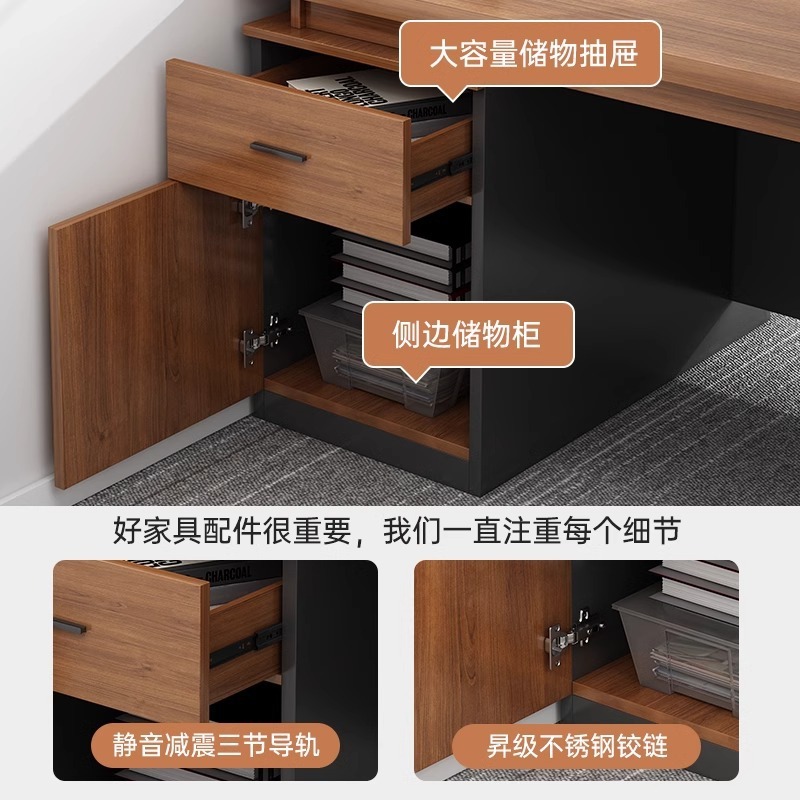 ボステーブルの事務机と椅子の組み合わせは簡単です。|undefined
